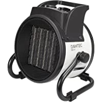 DAHTEC - H2.311 - Calefactor ventilador eléctrico cerámica 2kW 2000 vatios - 3 funciones ajustables- termostato…